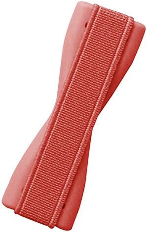 Shabazon Phone Grip Elastic Finger Grip Phone Strap Fits most Mobile Phones and Cases, iPhone, iPod Touch, iPad, HTC, Samsung Galaxy, Tablet PC, ASUS Tablet Holder (Red)