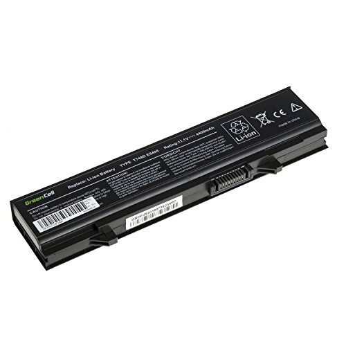 Green Cell® Standard Serie KM668 KM742 KM752 KM760 Laptop Akku für Dell Latitude E5400 E5410 E5500 E5510 (6 Zellen 4400mAh 11.1V Schwarz) - 2