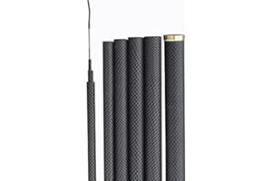 LUOSHUAI Cannes à PêChe à Main Cannes de pêche télescopiques de Fibre de Carbone Polonaille de la Main 2. 7M3.6M3.9M4.5M6.3M7.2M8M9M10M Stream de la Carpe d'eau Douce Canne A Peche Au Coup