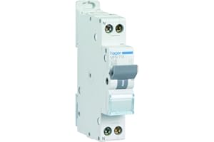 disjoncteur 16a 3ka courbe c phase neutre hager AVEC vis