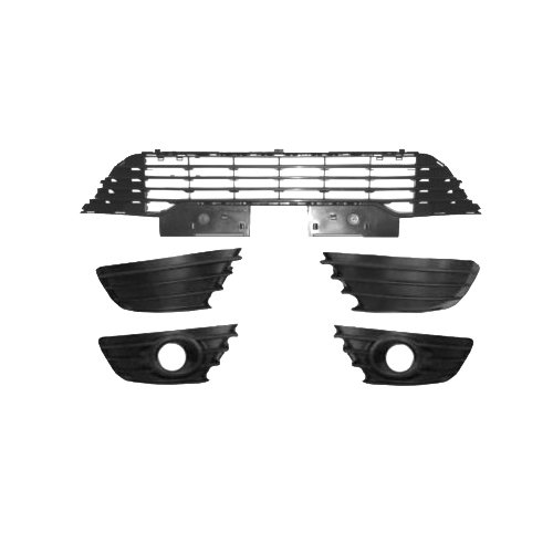 Van Wezel 970593 rejilla para parachoques