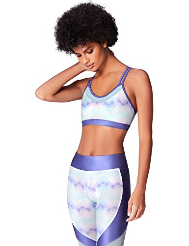 Activewear Reggiseno Sportivo Donna, Blu (Blue), (Taglia Produttore: Medium)
