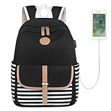 ✿Mochila escolar de lona de alta calidad, moderna, ligera, suave y colorida, un regalo perfecto para tus hijos.