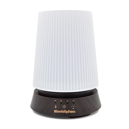 Preisvergleich Produktbild RJ Ultraschall-Aroma-Öl-Verdampfer 350Ml, Steam Parfüm Diffusor Schlafzimmer Befeuchter