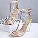 Produktbild XTQCBQL Sommer Frauen 12 cm High Heels Sandalen Weibliche Transparente Schuhe Dame PVC Starke Blockabsätze Peep Toe Pumps