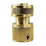 El conector es ampliamente utilizado en la horticultura riego, balcón, jardín, lavado de coches Jardín de riego riego de jardinería y otros lugares.