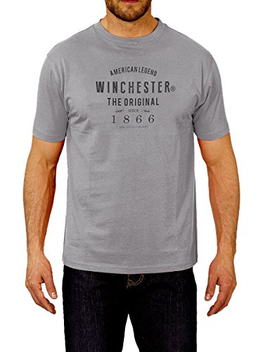 Preisvergleich Produktbild Winchester scott5 kurzärmeliges T-Shirt Grau, grau, SCOTT5