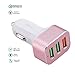 Price comparison product image Car Charger,Elinker® USB Car Adapter 3 ports(7.2A/36W) Power Drive One Port with Quick Charge 3.0 Tech Fast Charging and 2 Ports with Quick Charge 2.0 Tech Built-in Safety Protection for iPhone6s /6s Plus /6 /6 Plus /iPad /iPod /Android /Galaxy S6 /S6 Edge and More