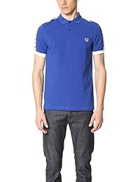 Fred Perry Taped Pique Shirt Regal, Polo