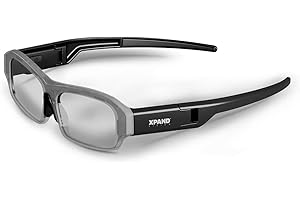 Xpand 3D Glasses X105-DLP-X1 - Lunette 3D pour Téléviseurs 3D et Vidéoprojecteurs 3D DLP