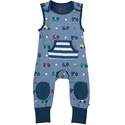 Piccalilly Dungarees - Tractor-12-18 months