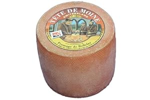 SALUMERIA MONTANARI Tete de Moine 800g- formaggio artigianale Svizzero a latte crudo carta d’oro DOP