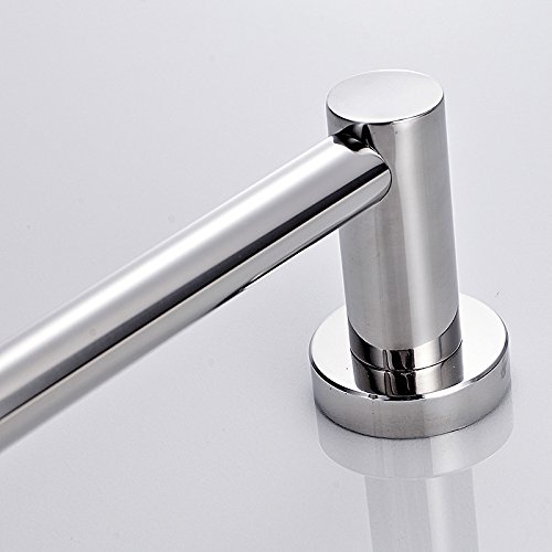 Spring Fever Moderne Bad Single Handtuch Bar Rack, Wandregal zum aufhängen Handtuch, SUS 304 Edelstahl, Chrom-Finish, Edelstahl, 40 cm - 3