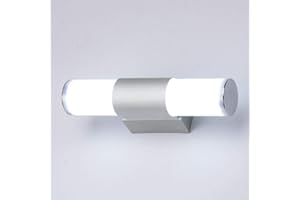 OSALADI LED Waschtischleuchten Bad Edelstahl Wandleuchte Schrank Licht Make-Up Spiegel Frontleuchte für Bad Wohnzimmer Home Style a