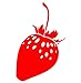 Produktbild 43SabrinaGill Strawberry Aufkleber (Set von 16) Sommer Party Geschenk Aufkleber Gastgeschenken Fruits Aufkleber Laptop Aufkleber 12,7 cm