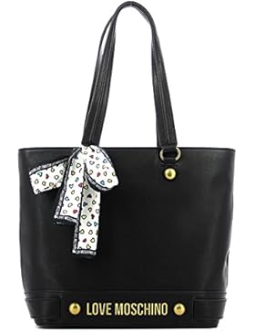 Love Moschino Scarf Damen Tote/Shopper Schwarz