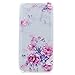 Produktbild Xiaomi Mi 5 Hülle , Leiai Pinke Rose TPU Transparent Weich Tasche Schutzhülle Silikon Handyhülle Stoßdämpfende Clear Schale Fall Case Shell für Xiaomi Mi 5