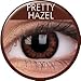 Produktbild Meralens braune brown Circle Lenses Pretty Hazel mit Behälter mit Stärke -6,00 Big Eyes 14mm farbige dunkelbraune Kontaktlinsen