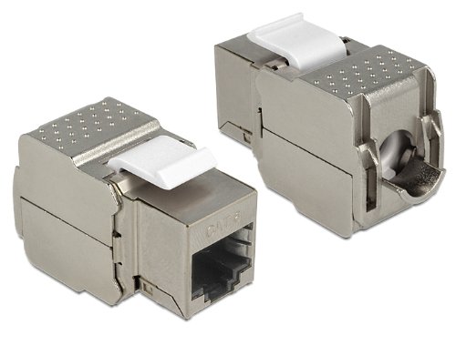 DELOCK Keystone RJ45 Buchse > LSA werkzeugfrei Cat.6
