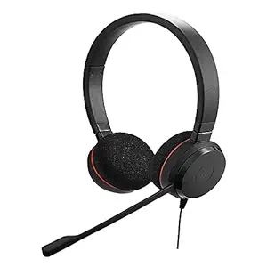 Jabra GN Netcom Evolve 20 UC Duo MS Optimized, USB Headband