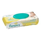 Pampers Feuchte Tücher New Baby Sensitive, 4er Pack (4 x 50 Stück) - 2