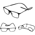 Sunshades Bhavya Optic Magnetic Compact Reading Glass With Retainer Silicone Band Reading Glasses For Above 40 years