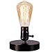 Produktbild Vintage Tischlampensockel Licperron E26 E27 Industrielle Vintage Schreibtischlampe mit Steckkabel Ein/Aus-Schalter Nachttischlampenhalter für die Innenbeleuchtung