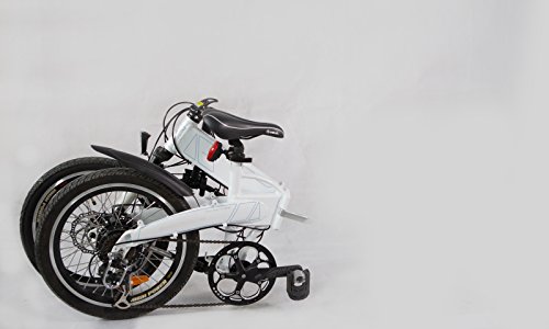 Klappfahrrad 7 Gang Jet-Line E Bike mit Alurahmen, Shimano Schaltung, Samsung Akku hochwertig mit Scheibenbremsen Faltrad - 4