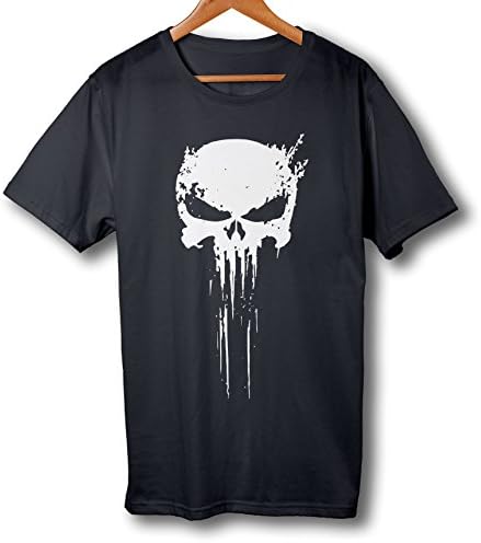 Mens Skull Logo T Shirt S-XXXL