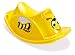 Price comparison product image Dantoy Single Rocker and Seesaw for Indoor and Outdoor Use, Made in Denmark – Yellow Bee