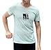 Produktbild TWISFER Herren Sommer T-Shirt Rundhals-Ausschnitt Slim Fit Moderner Männer T-Shirt Drucken Crew Neck Hoodie-Sweatshirt Kurzarm Casual Top Shirt