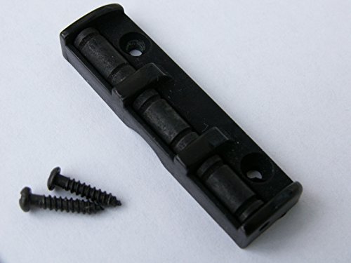 Electric guitar black roller nut string end nut for better tremolo tuning