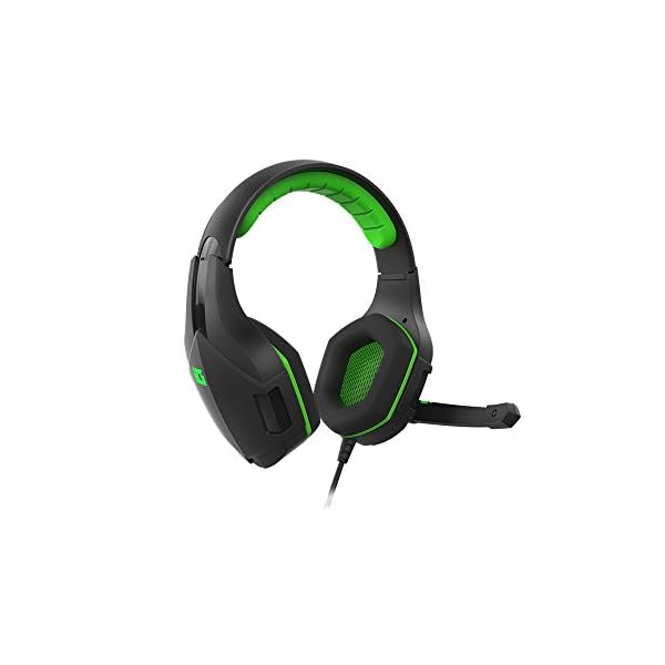 BG Vicker Binaural Diadema Negro, Verde Auricular con micrófono - Auriculares con micrófono (Consola de Videojuegos + PC… - Image 5