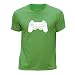 Produktbild STUFF4 Jungen/Alter 12-14 (152-164cm)/Grün/Rundhals T-Shirt/PS1/PS2/PS3 Playstation Controller