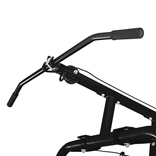 Klarfit Ultimate Gym 5000 Heimtrainer Trainingsstation (Multifunktionale Fitnessstation für über 50 Übungen, inkl. Gewichte) schwarz oder weiß - 6