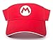 Produktbild Super Mario Visor Cap Mario Badge Logo Nue Offiziell Nintendo Rot Adjustable