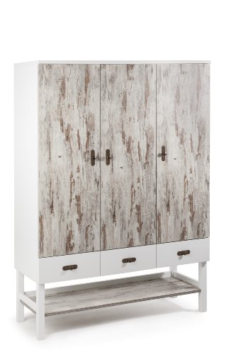 Schardt Wardrobe with 3 Doors Rocky