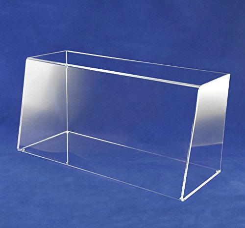 Hansen Spuckschutz Gastronomie / Acrylhaube / Abdeckhaube / Greifschutz / Hustenschutz / Niesschutz / Hygieneschutz / Thekenaufsatz / Diebstahlschutz aus Acryl / Acrylglas (Plexiglas); Haube; Größe 50 cm - 2