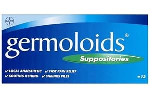 Germoloids Suppositories x 12 by Germoloids
