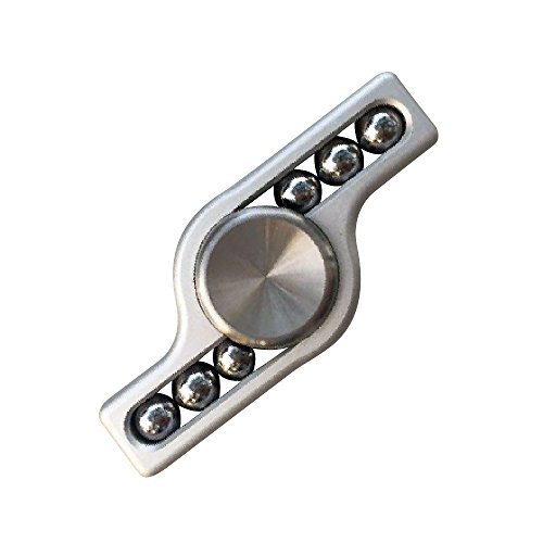 Quality Fidget Toy Hand Spinner For Focus, Stress, Anxiety For Desk and Office (Silver) Quality Fidget Toy Hand Spinner For Focus, Stress, Anxiety For Desk and Office (Silver)