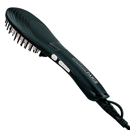 MadameParis ✮ Haarglättungs bürste ✮ Glätteisen Bürste – Haarglätter – Gewählt zum Beauty Blog Produkt des Jahres 2017 – MIRACLE Ausgabe – Bessere Qualität im Vergleich zu klassischen Glätteisen – Leistung verstärkt –- Elektrische Haarbürste – Schnelles Aufheizen - 4