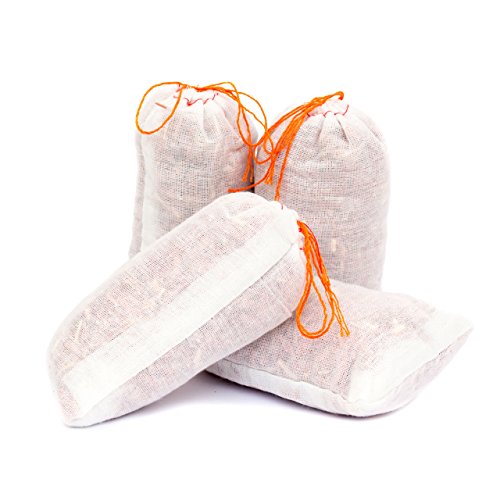 Lantelme 6110 Zedernholz Säckchen 4 Stück Set die umweltfreundliche Mottenstop – Mottenschutz Bekämpfung - 2