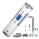 mini kompressor 12v lidl Digitales LCD-Display & helles LED-Licht: Einfach ablesbarer Reifendruck dank klarer LCD-Anzeige (angezeigte Druckeinheit wählbar zwischen: psi、bar、kPa und kg/cm2). Nützlich als Notfall-Taschenlampe ist auch die eingebaute LED-Lampe