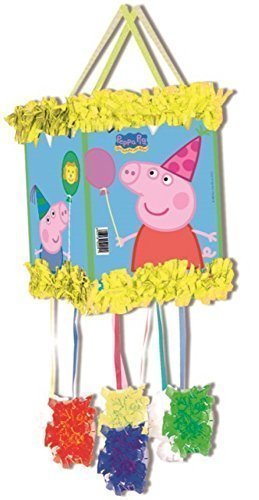 Preisvergleich Produktbild Peppa Pig Pull-string Pinjata / Pinata Partyspiel Spielzeug - Füllventil With Süßigkeiten