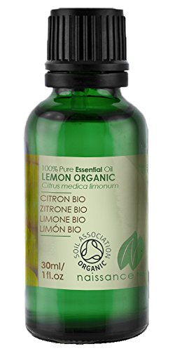Bio Zitronenöl - 100% naturreines ätherisches Öl - Organisch zertifiziert - 30ml