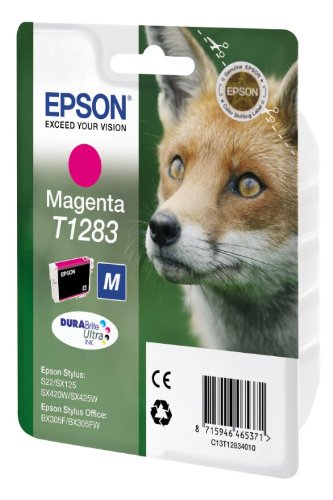 Epson Original T1283 Fuchs, wisch- und wasserfeste Tinte (Singlepack) magenta - 2
