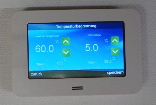 SM-PC®, Raumthermostat Thermostat programmierbar Touchscreen LED Farb-Display #901 - 3