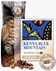 Kenya Blue Mountain 1000g Bohnen