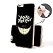 Produktbild Finoo Handyhülle kompatibel mit iPhone 6 Plus / 6S Plus Silikon TPU | Transparente Hart-Back Cover Schale mit Motiv Muster | Tasche Case mit Ultra Slim| We Are mad here