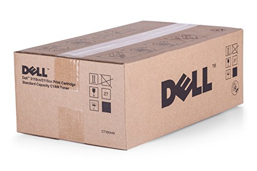 Original XXL Toner passend für Dell 3110 cn Dell RF012 , XG726 59310158 , 59310166 , 593-10166 , 59310214 - Premium Drucker-Kartusche - Cyan - 4.000 Seiten